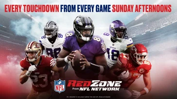Multi-game football whip-around feed